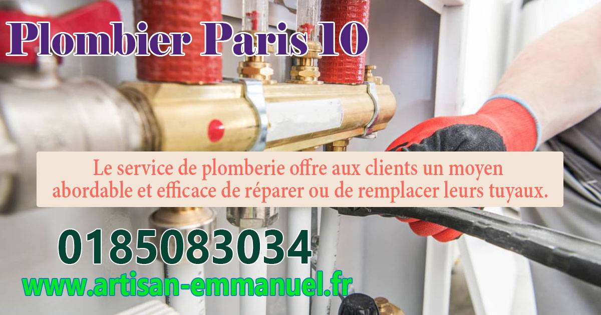 plombier Paris 10 | Plombier paris 10e (75010)
