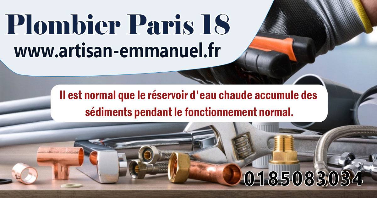 Plombier Paris 18 75018