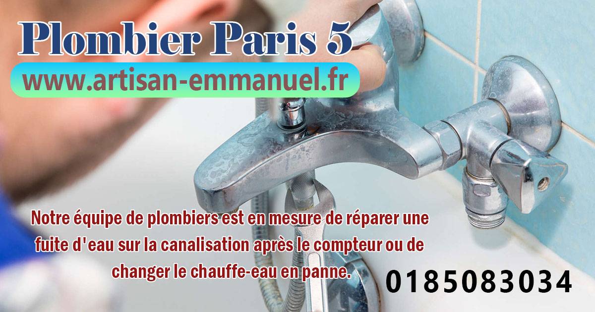 Plombier Paris 5 75005