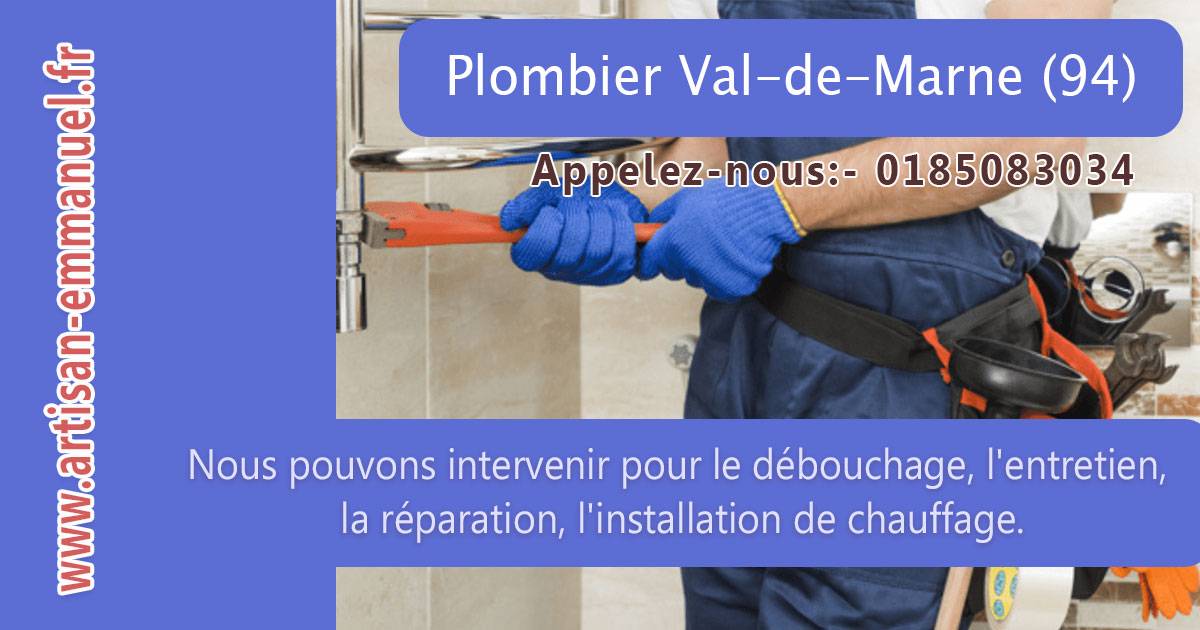 Plombier Val-de-Marne (94)