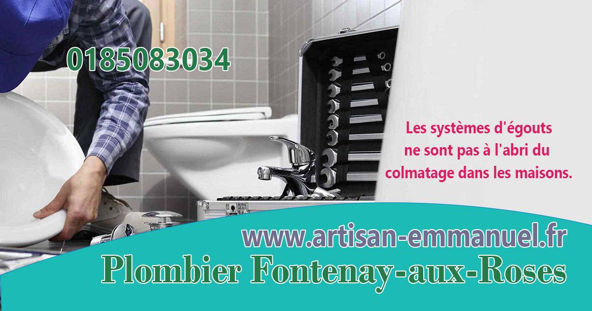 Plombier Fontenay-aux-Roses 92260