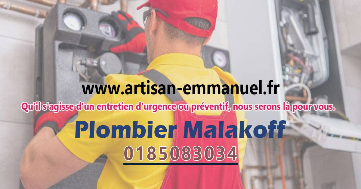 Plombier Malakoff 92240